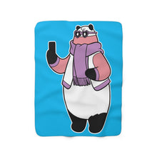 Load image into Gallery viewer, Boss Panda Sherpa Fleece Blanket
